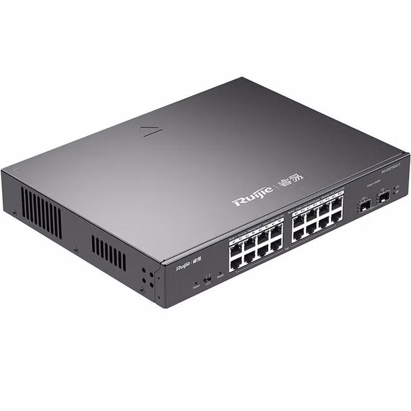 Ruijie RG-ES218GC-P V2 16-Port Gigabit Layer 2 Managed PoE+ Switch