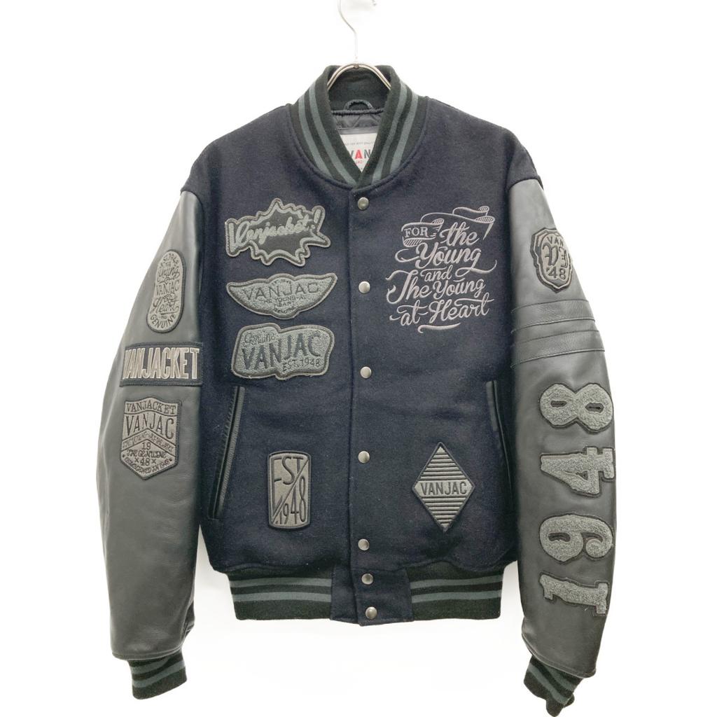 VAN JACKET 2020 Black JW-10514 Premium Stadium Jacket L blackUsed