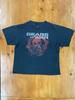 Gears of War Leuchtendes Gelbes Logo, Vintage Gears of War T-Shirt, Werbekampagnen-T-Shirt Y2K