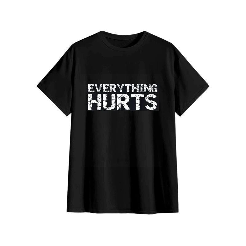 Alles tut weh Lustiges Workout Sport Cooles Geschenk Unisex T-Shirt Unisex T-Shirt