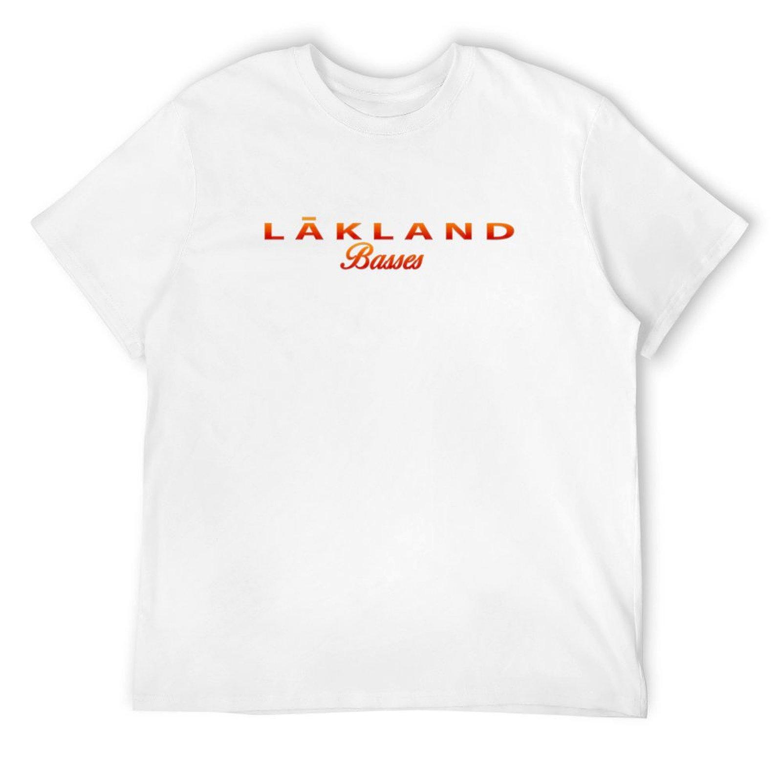 LAKLAND Basses T-Shirt graphic t shirt vintage tops oversized graphic tee vintage t shirt men S