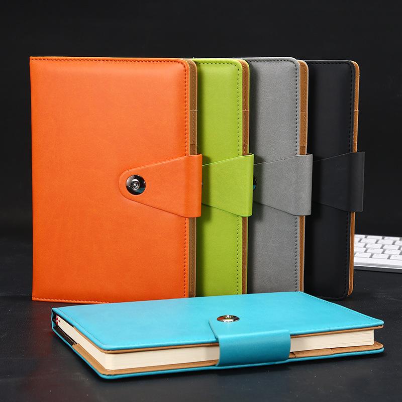 

(Free logo printing) Business A5 notebook, soft leather notepad, student diary, excerpt book, meeting minutes book, birthday gift