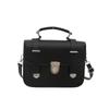 Trendy Korean Vintage Small Square Bag Stylish Minimalist Design For Autumn Fashion
