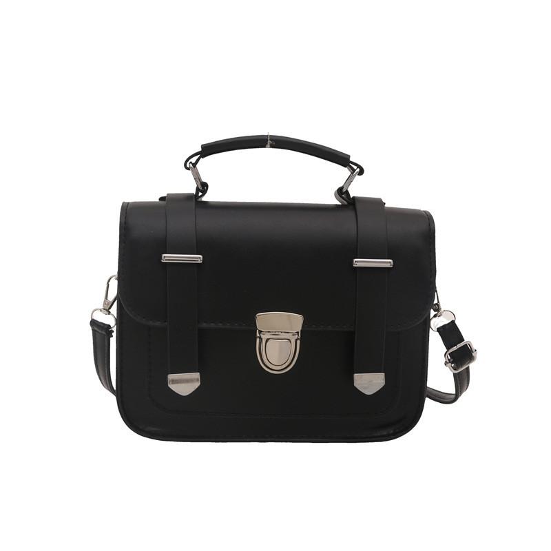 Trendy Korean Vintage Small Square Bag Stylish Minimalist Design For Autumn Fashion