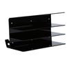 Durable Transparent Black Keyboard Storage Rack 18x26.5x16cm Acrylic Keyboard Organizer Keyboard Display Stand For Gaming Desk
