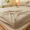 Luxury Double Bed Bed Sheet Elastic Fitted Sheet Mattress Cover Couple Bed Linen Bedding Twin Full Queen King Size