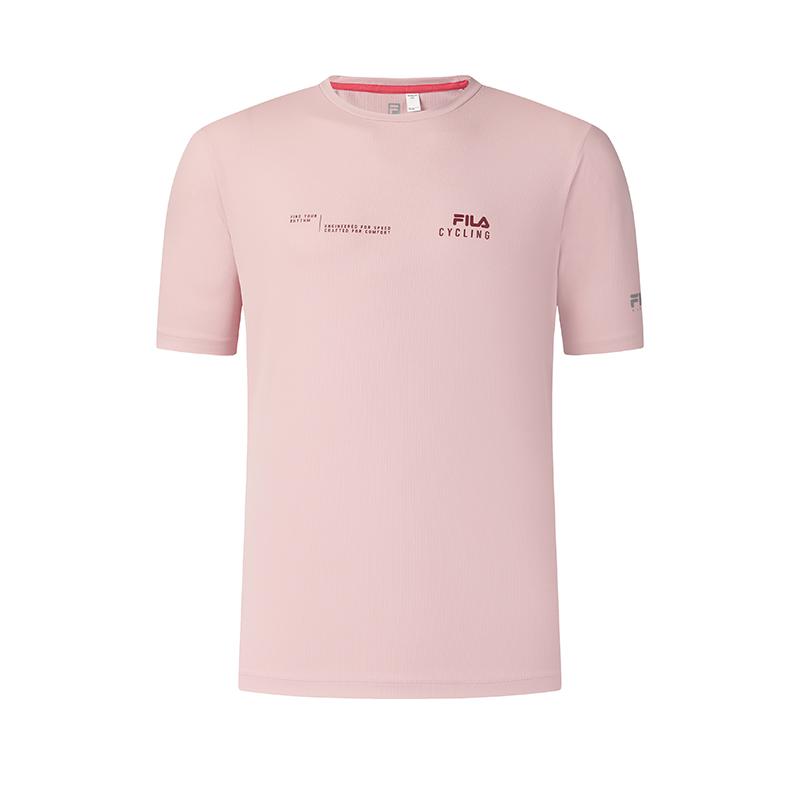 New FILA CYCLING T Shirt Men's Light Plum Pink A11M528108F-PK