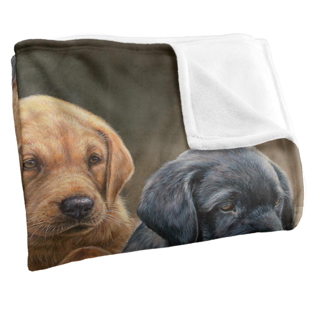 Wild Wings Silky Puppies Supersoft Blanket
