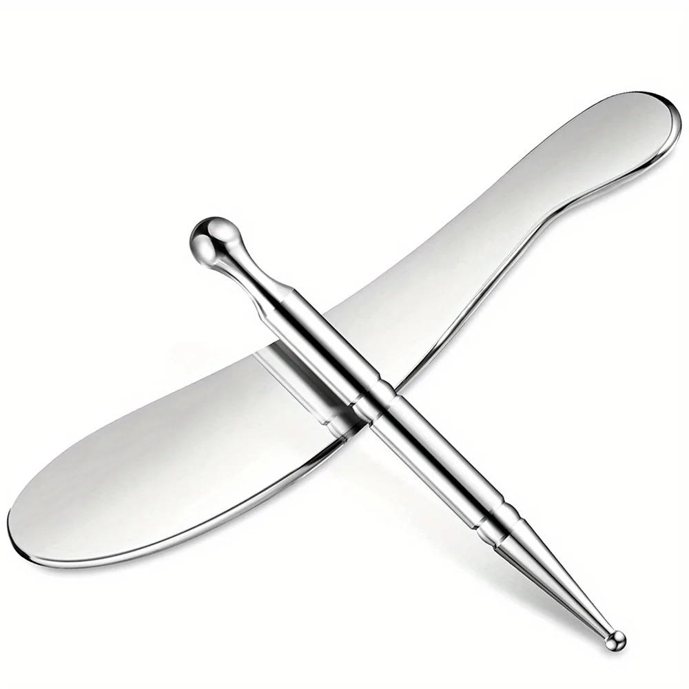 Stainless Steel Gua Sha Massager For Face Body Muscle Scraping Tool Body Deep Tissue Fascia Face Relaxation Massage Body Shaping