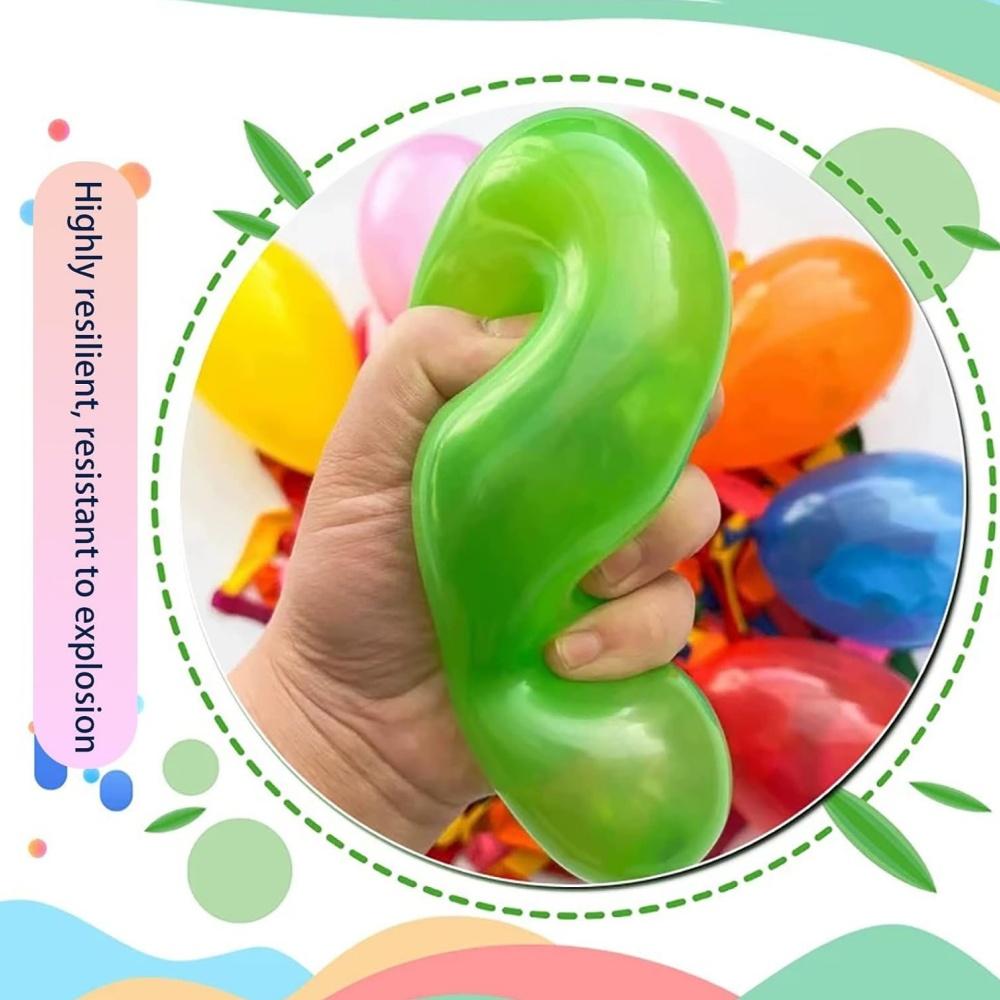 3 Inch Rainbow Latex Balloons, Small Multicolor Water & Air Balloons for Summer Water Fights, Birthday & Party Decorations