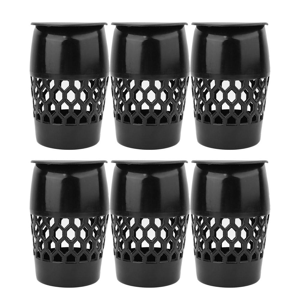 

6PCS Plastic Durable Practical Snooker Basket Home Entertainment Billiard Ball Storage Pocket Pool Table Accessories 20cm / 7.9in