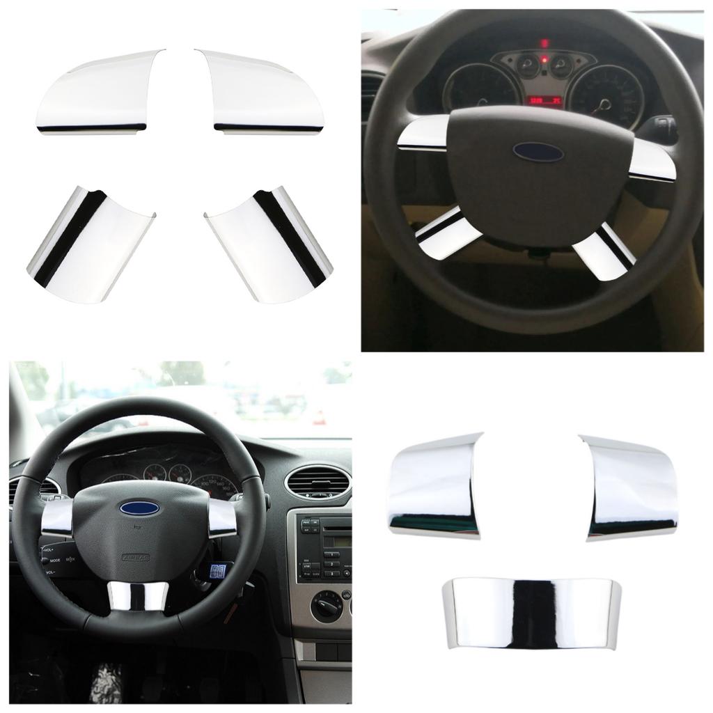 ABS Vairaračio Skydelio Apdailos Lipdukas Ford Focus 2 MK2 2005 - 2011 Automobilio Stiliaus Interjero Lipdukai