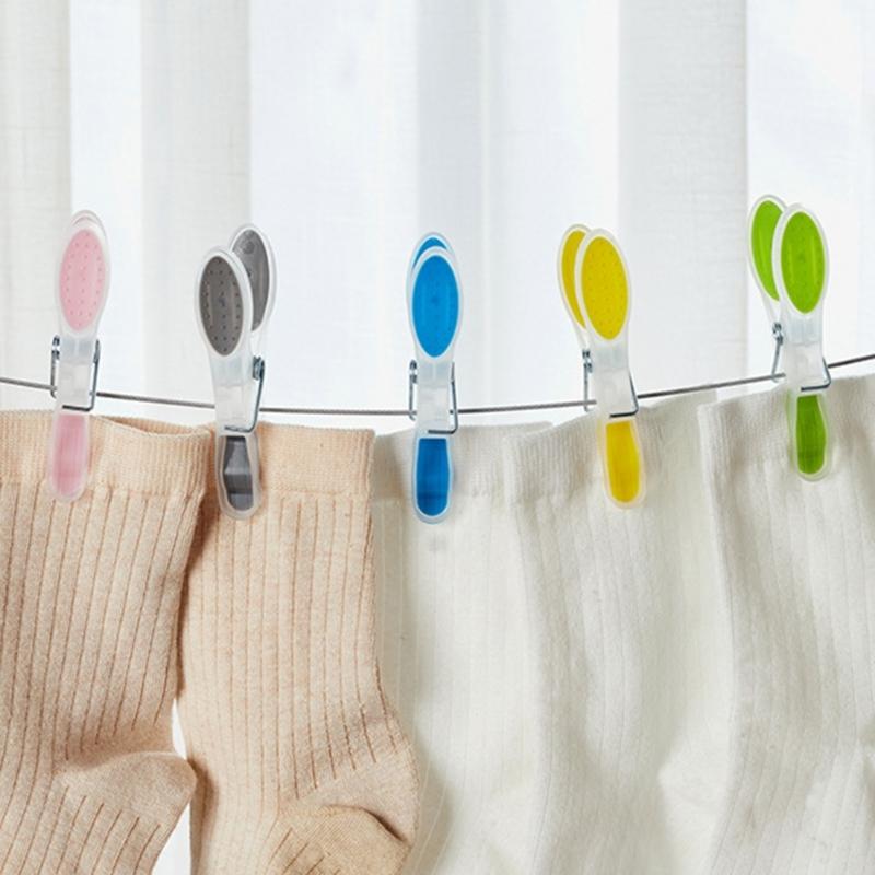 30x/Set Plastic Clothespins Multifunctional Clothes Pegs Laundry Clothes Pins Clip Pegs Craft Picture Clip for Outdoor