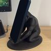Handy-Ständer Schimpanse Ornamente Form 3D-Druck Ergonomischer Halter Anti-Rutsch-Basis