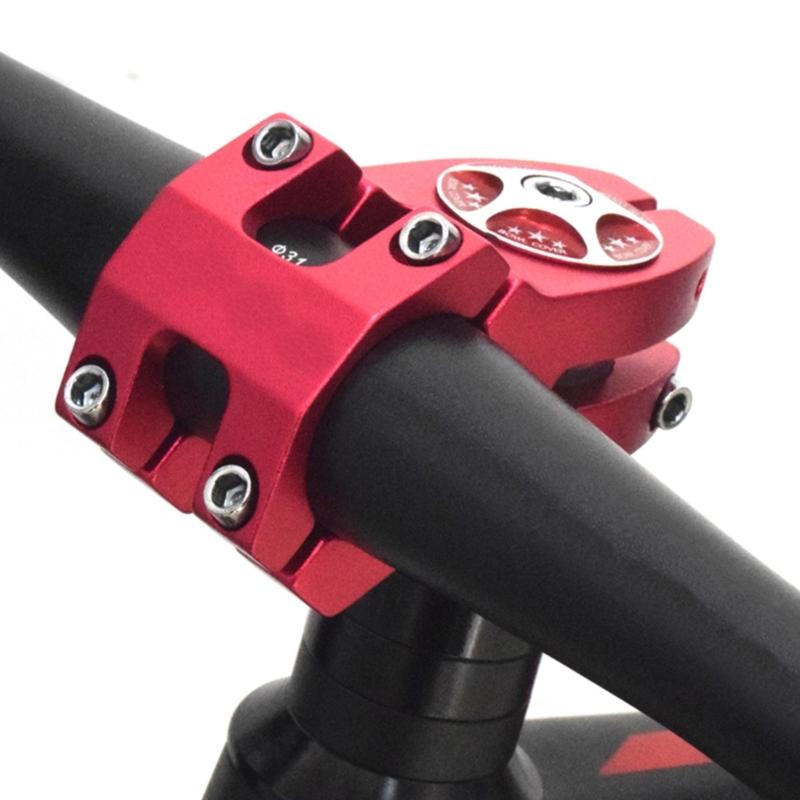 Heavy Duty Short Stem Aluminum Alloy Mountain Bike Stem Bicycles Handlebars Short Stem Cycling Accessory Easy to Install