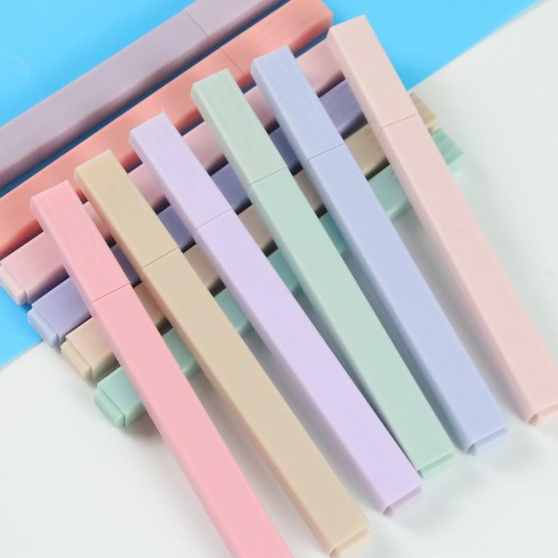 

Набор ручек-выделителей пастельных цветов Моранди с флуоресцентными чернилами, защищающими глаза, для журналов и выделения ключевых моментов Bulk Sweet Series (Price per unit)