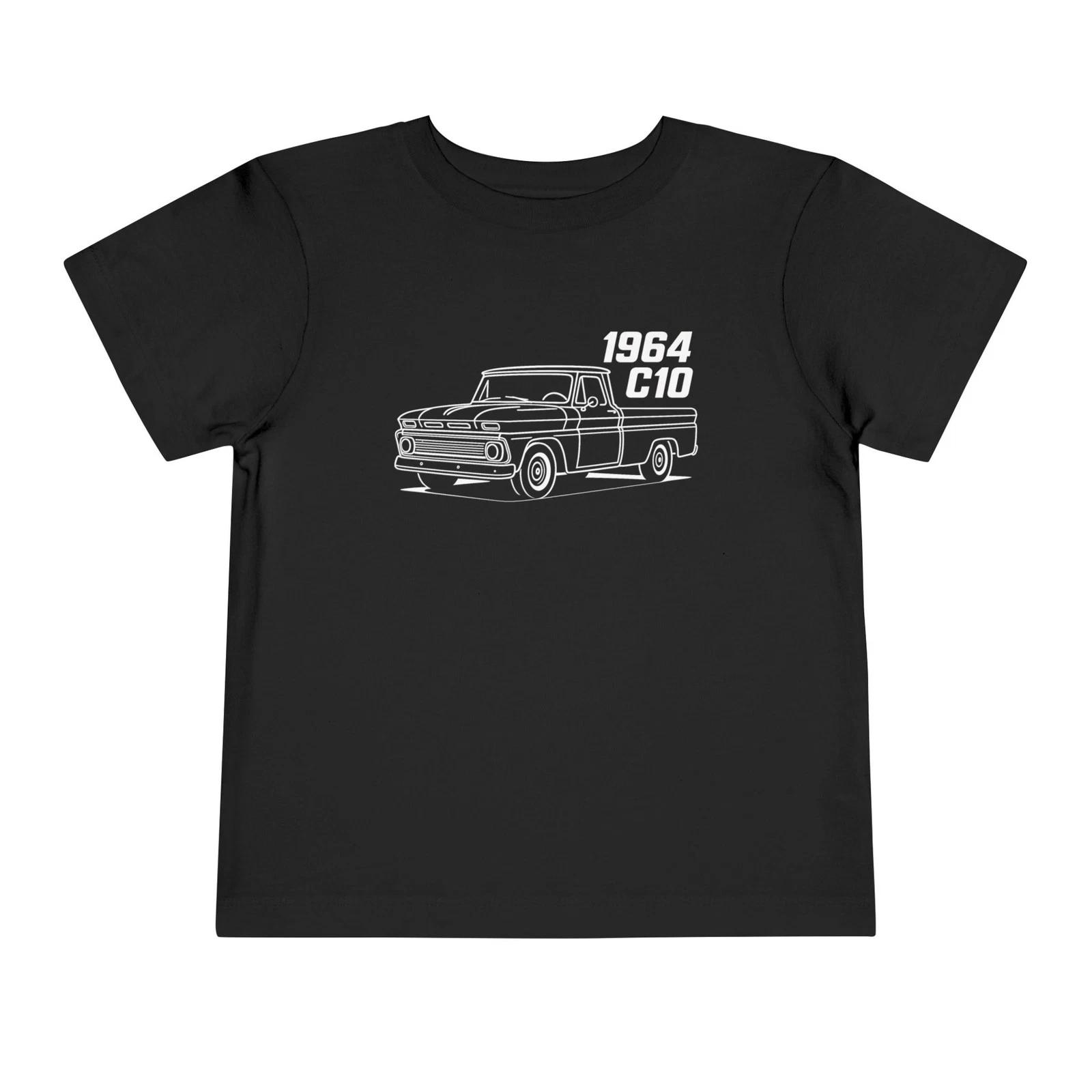 Toddler 1964 Chevy C10 T-Shirt | Vintage C10 Truck Minimalist Graphic Tee XXXL