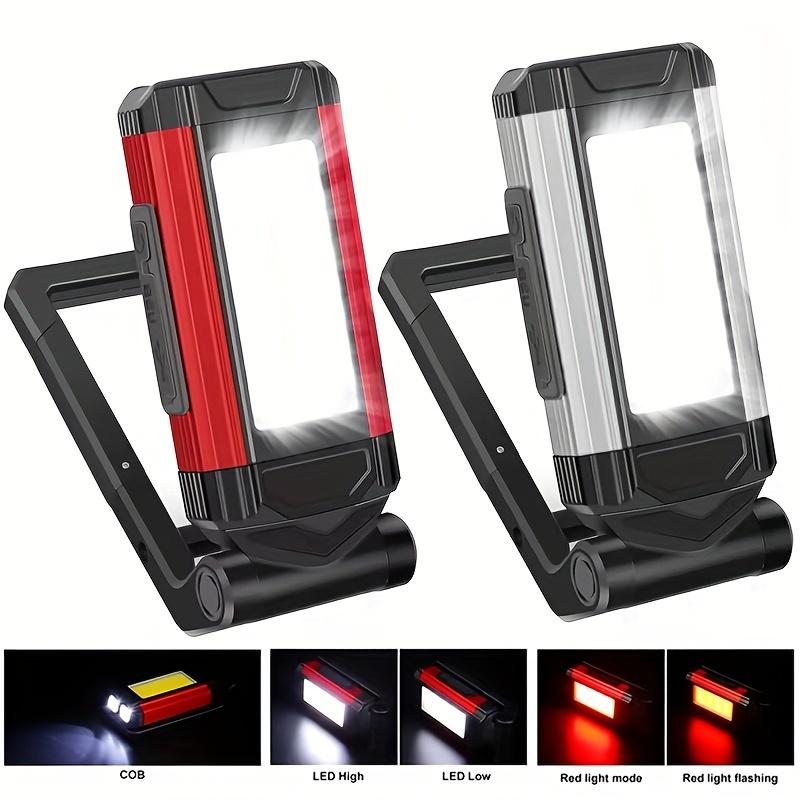 

Multi Functional Charging Work Light with Magnetic Base,5 Lighting Modes,ultra Bright and Portable,outdoor,camping, Workshop,emergency Lighting RANDOM COLOR