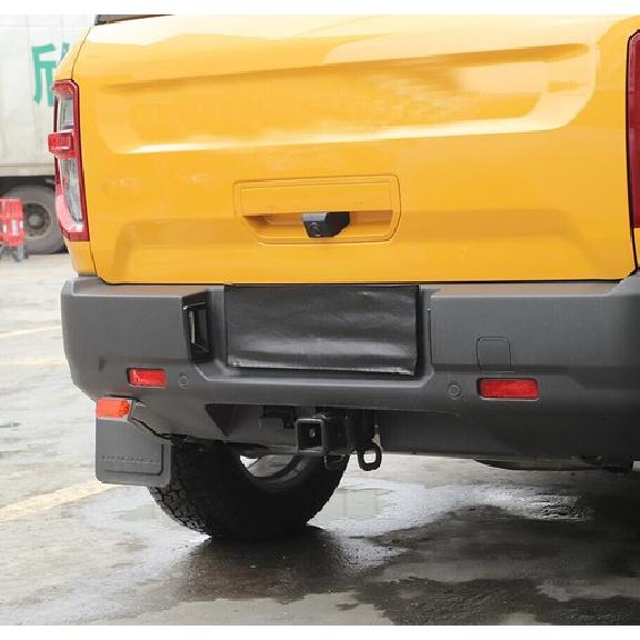 For - Ford Bronco Sport Carbon Fiber Rear License Plate Lamp Cover Trim