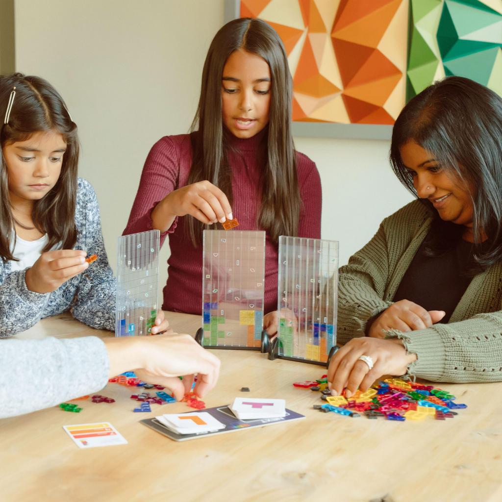 Buffalo Games - Tetris - Strategic Puzzle Game - Perfect for Family and Adult Game Nights - Ages 8+ - 2-4 Players