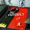 Ancient Greek Homeric Mythology THE ODYSSEY Printed Carpet for Living Room Sofa Bedroom Bedside Mat Bathroom Decoration