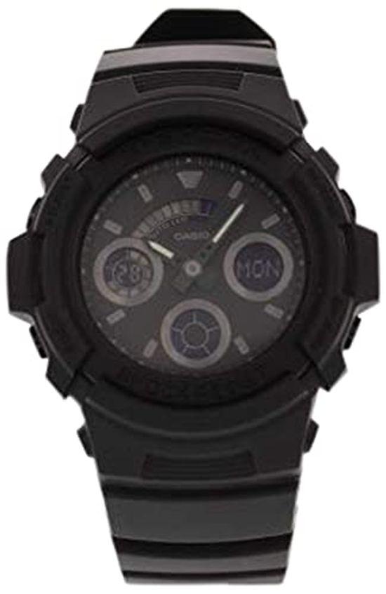 

CASIO Casio G-SHOCK G-Shock часы мужские аналоговые цифровые Ana-Digi спортивные все черные AW-591BB-1A [Товар]