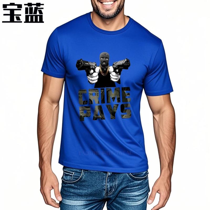 Gangster T-Shirt Drug Cartel El Chapo Pablo Escobar Sicario Hitman Narco Mob Tee Casual Tee Shirt Fashion Soft New Tee-shirt