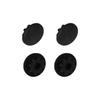 4 piezas Tapa de Tornillo Negra para Caravana Engranaje Fregadero Placa de Cocina Cocina Duradera para Smev Dometic Autocaravana Camper Accesorios RV Tapa de Tornillo