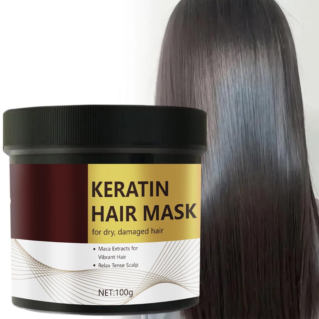 Collagen Hair Deep Conditioning Argan Oil Collagen Haarmaske - Für trockenes, strapaziertes Haar