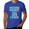 House Music All Life Long EDM T-Shirt Graphic T Shirt Vintage Vintage Graphic Tee Blouse Plus Sizes Mens Graphic T-shirts Anime