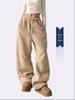 2025 Winter New Style Women's High-End Fleece Casual Pants - Loose, Warm Commuting Design