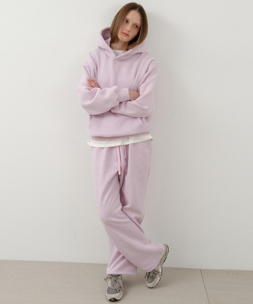 Wednesday Oasis For Woman W/Soft Pastel Brushed Wide String Sweatpants_Baby Pink(W25-Pt31)