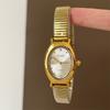 High-End Extravagant Light Luxury Retro Small Gold Watch Premium Oval Watch Schoolgirl