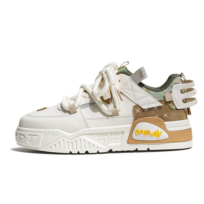 Fashion Street Style Vulcanized Sneakers Men Shoes Sneakers For Men Platform Men's Shoes Casual Sneakers British Style Good Quality 2024