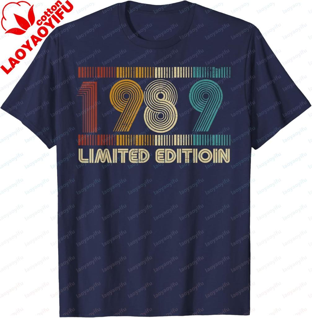 Limited Edition 1989 Unisex Unisex Tshirt Custom Printed Graphic T Shirts Unisexs Fashion Streetwear Clothing Cotton Short Sleeve