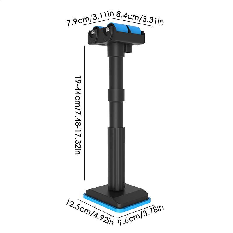 1Pcs Telescoping Cabinet Jack Support Pole Feet Hand Jack With Roller Board Lifter Adjustable Installing Holder Furniture Jack