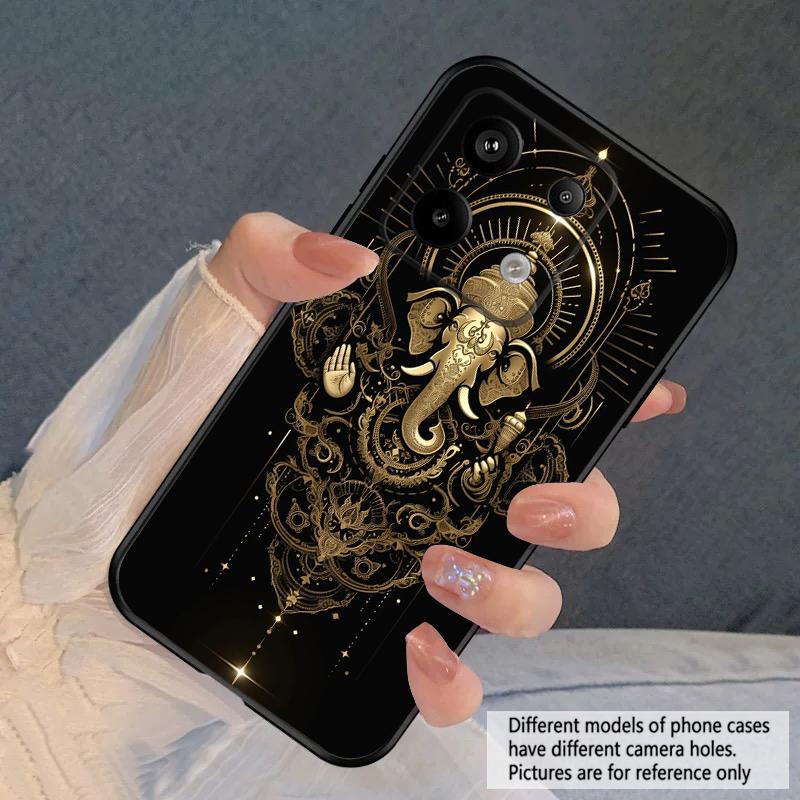 Cartoon Elephant For Redmi Note 10 11 Note12S 12 13 14 Pro Plus 5G 14S 4G 13ProPlus 9S 9 P ro 13C 14C silicone soft phone case