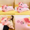 Sakura Unicorn Plush Toy Bedtime Sleep Companion Girls Kids Cozy Gift Holiday