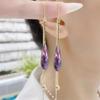 925 Silver Needle Luxury Tassel Earrings for Women
