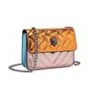 Fashion Color Blocked Eagle Head Decoration Women Casual Shoulder Chain Bag For Daily Use