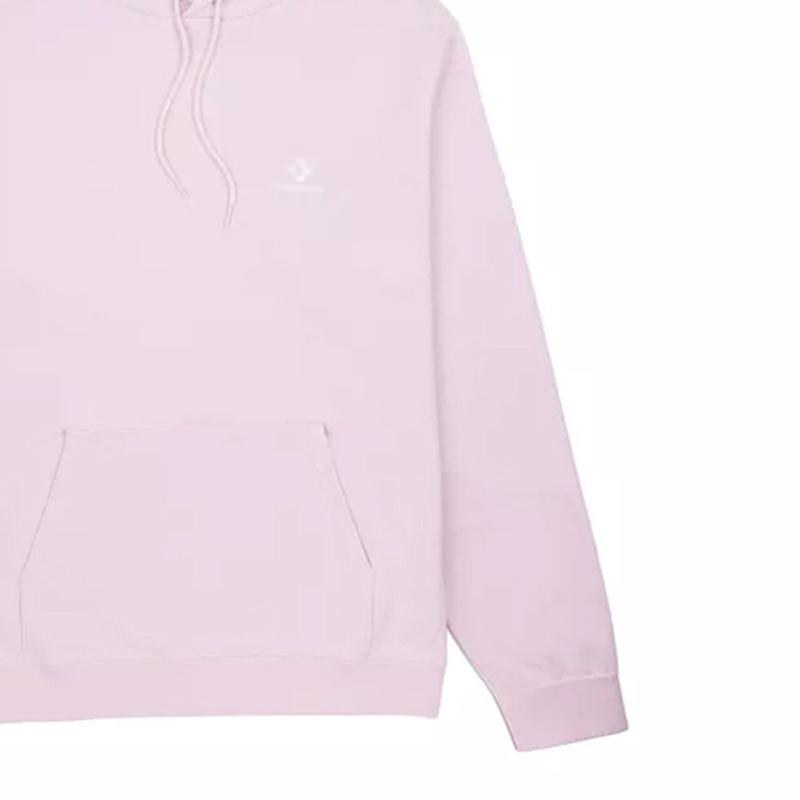 Converse Sweatshirts Unisex Pink Hooded Moderate Regular 10023874-A10