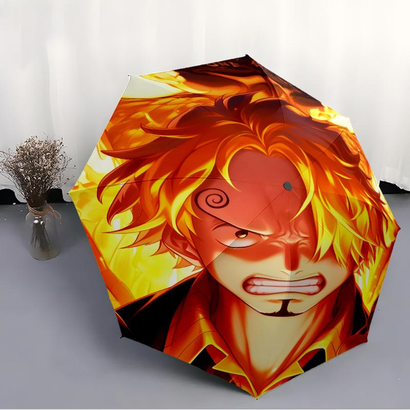 1pc S-Sanji Umbrella, Sun Protection, And UV Shielding. It Has Eight Sturdy Ribs for Outdoor Use And Perfect As a Holiday Gift