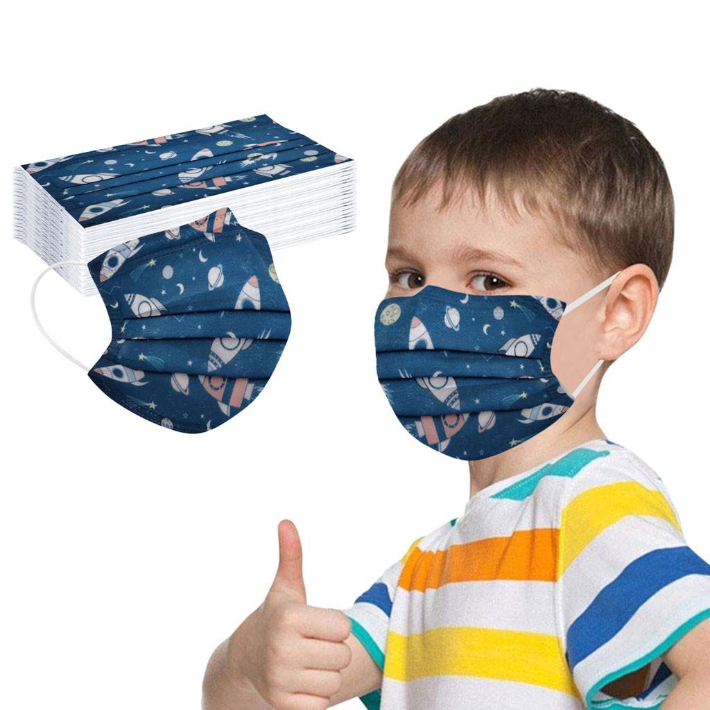 Kids Children Mask Disposable Face Mask Industrial 3Ply 50PCS/100PCS