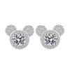 Moissanite Mickey Ear Ring - 1 Carat Women's Fashion Jewelry