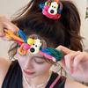 New Cartoon Doll Little Girl Ponytaihair Rope Cartoon Hair Tie Creative Exquisite Children Rubber Accessories Diy Gifts