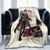 Bungou Stray Dogs Nakajima Atsushi Serie TV Chuuya Nakahara Coperta di Flanella Morbida Calda Accogliente Leggera per Bambini Adulti