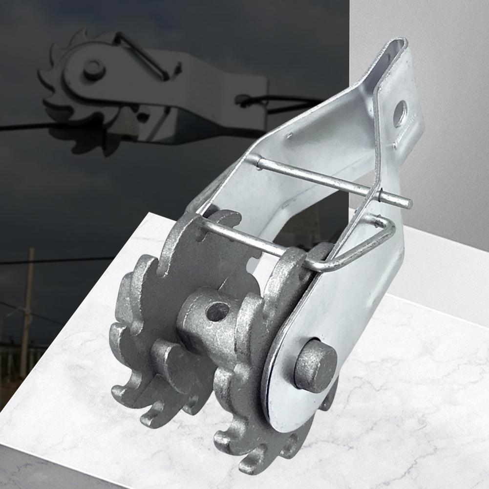 Electric Fence Wire Strainer with Compression Clip Wire Ratchet Tensioner Wire Strainer Tensioner for Electric Fence Farm Fence China Mainland