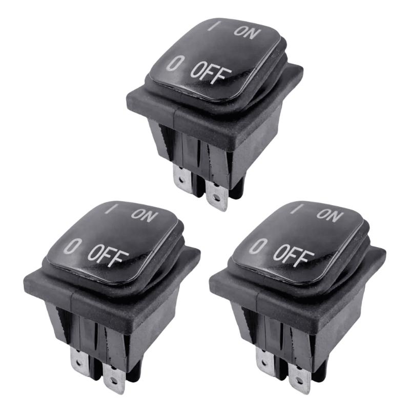 

Waterproof Toggle Switches Corrosion Resistant Quick Connect Solution Marine Grade Electrical Component for 440 1