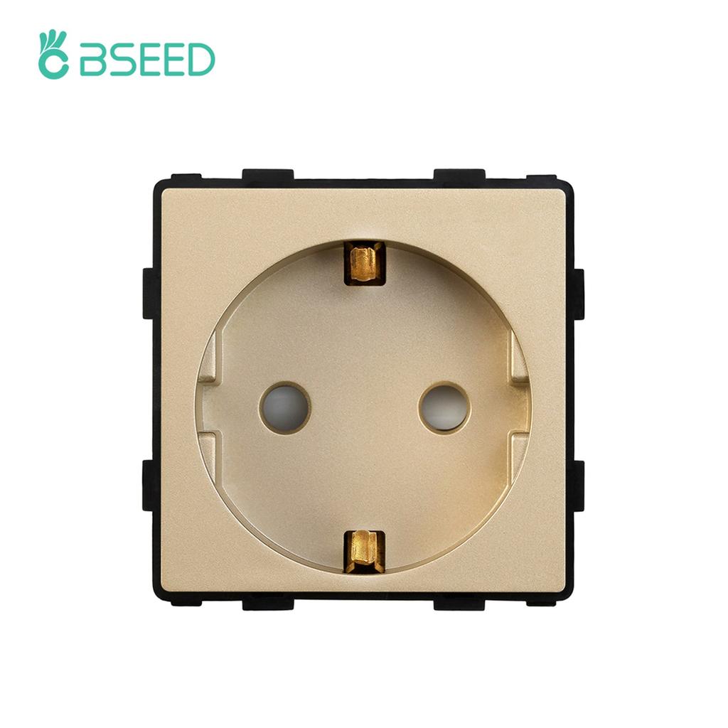 BSEED EU RU Standard Power Electrical Plug Function Key Wall Socket DIY Part Accessories For Home Improvement