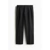 H M Criss Leg Pants Regular Fit Dark Grey